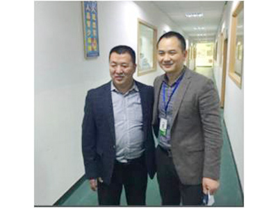 中國知名公司馬總來訪