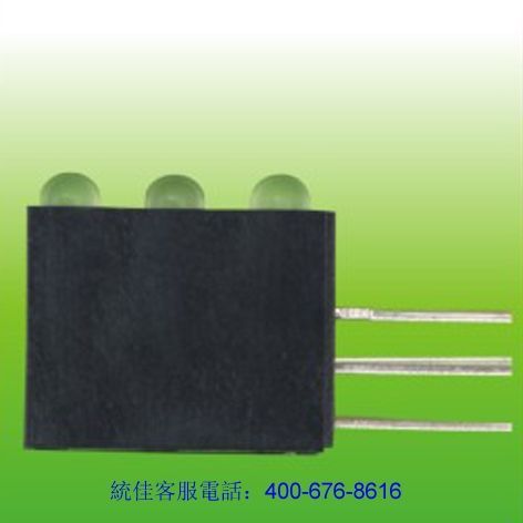 3连体带座led灯珠