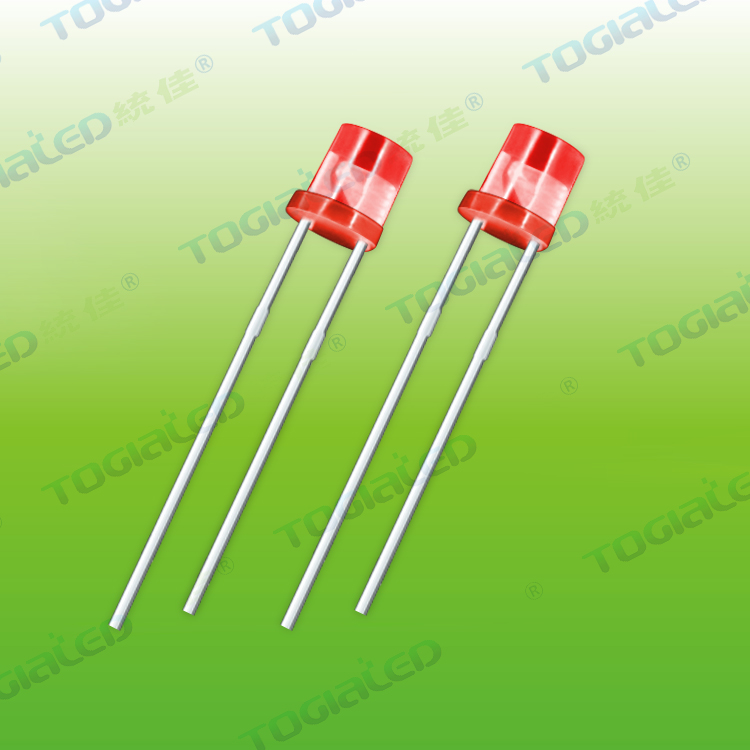 单色直插3mm平头l...